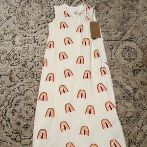 NWT Kyte Baby Terracotta Rainbow Sleep Sack 1.0 TOG